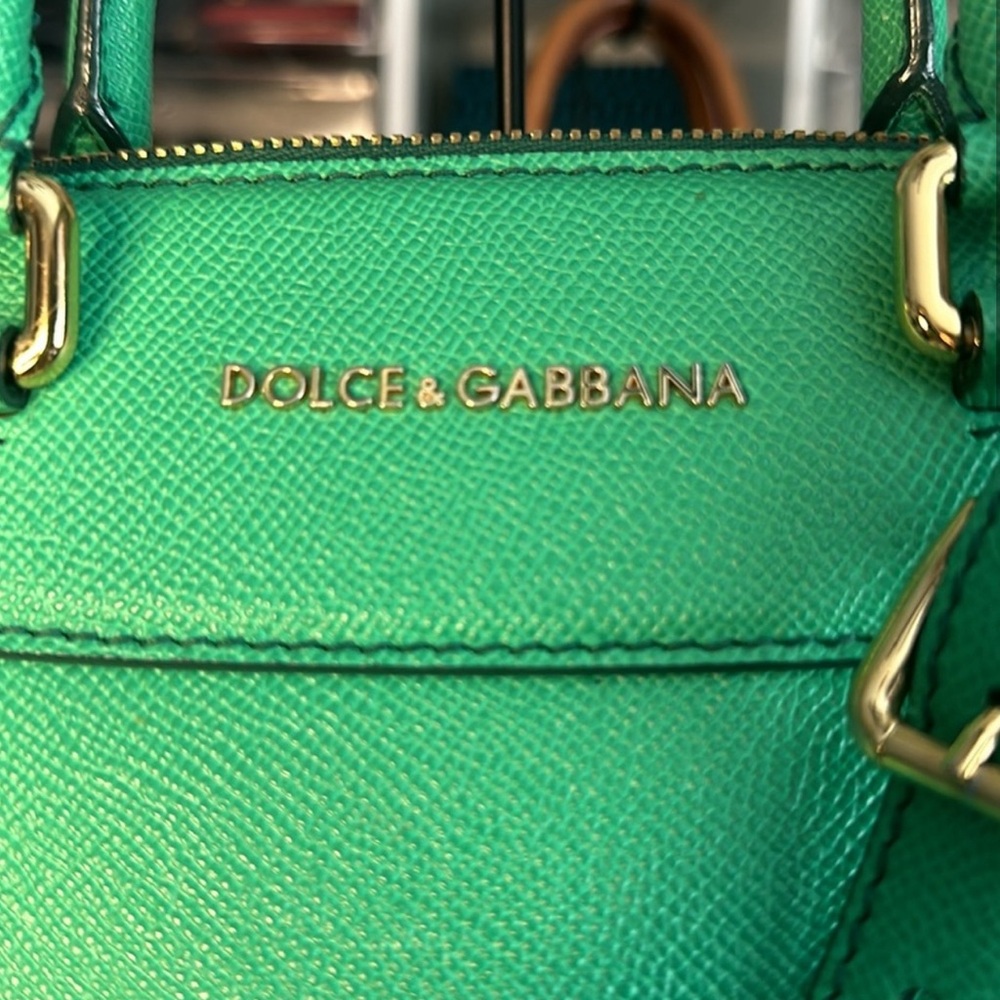Dolce and Gabbana Megan dome satchel excellent used condition - Picture 3 of 10